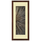 Set of 3, Black & Golden Abstract Collage Wall Art Frames - BF127