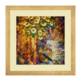 Set of 2, Musical & Floral Collage Wall Art Frames - BF160