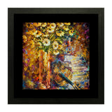 Set of 2, Musical & Floral Collage Wall Art Frames - BF160
