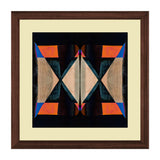 Set of 3, Dark Abstract Collage Wall Art Frames - BF88
