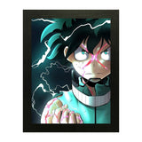 Deku-My Hero Academia , Anime Poster Wall Frame -OFD108