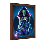 Gamora - Marvel, Movie/Tv-Series Poster Wall Frame -OFD303