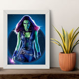 Gamora - Marvel, Movie/Tv-Series Poster Wall Frame -OFD303
