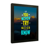 Motivational Quotation Wall Frames for Office/Home –QF141