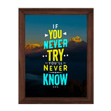 Motivational Quotation Wall Frames for Office/Home –QF141